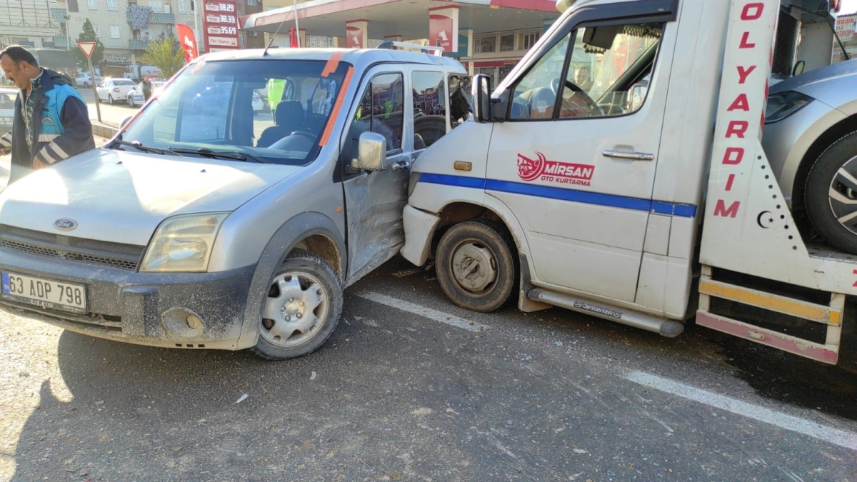 Şanlıurfa’da zincirleme trafik kazası: 7 yaralı 