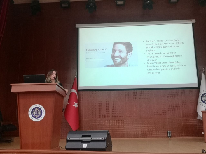 Atatürk Üniversitesinde ekran bağımlılığı konferansı
